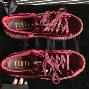 FENTY x PUMA Red Velvet Creepers